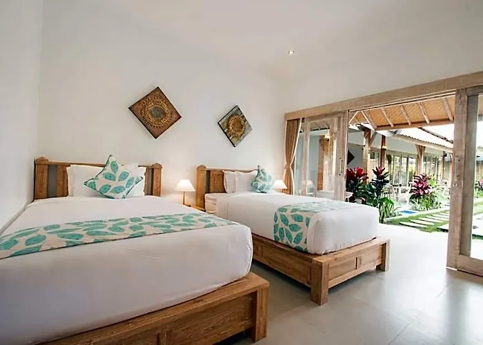 Peaceful House Twn Bed With Pool Incl Bf In Canggu Apartment
